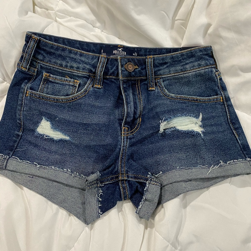 💗hollister jean shorts